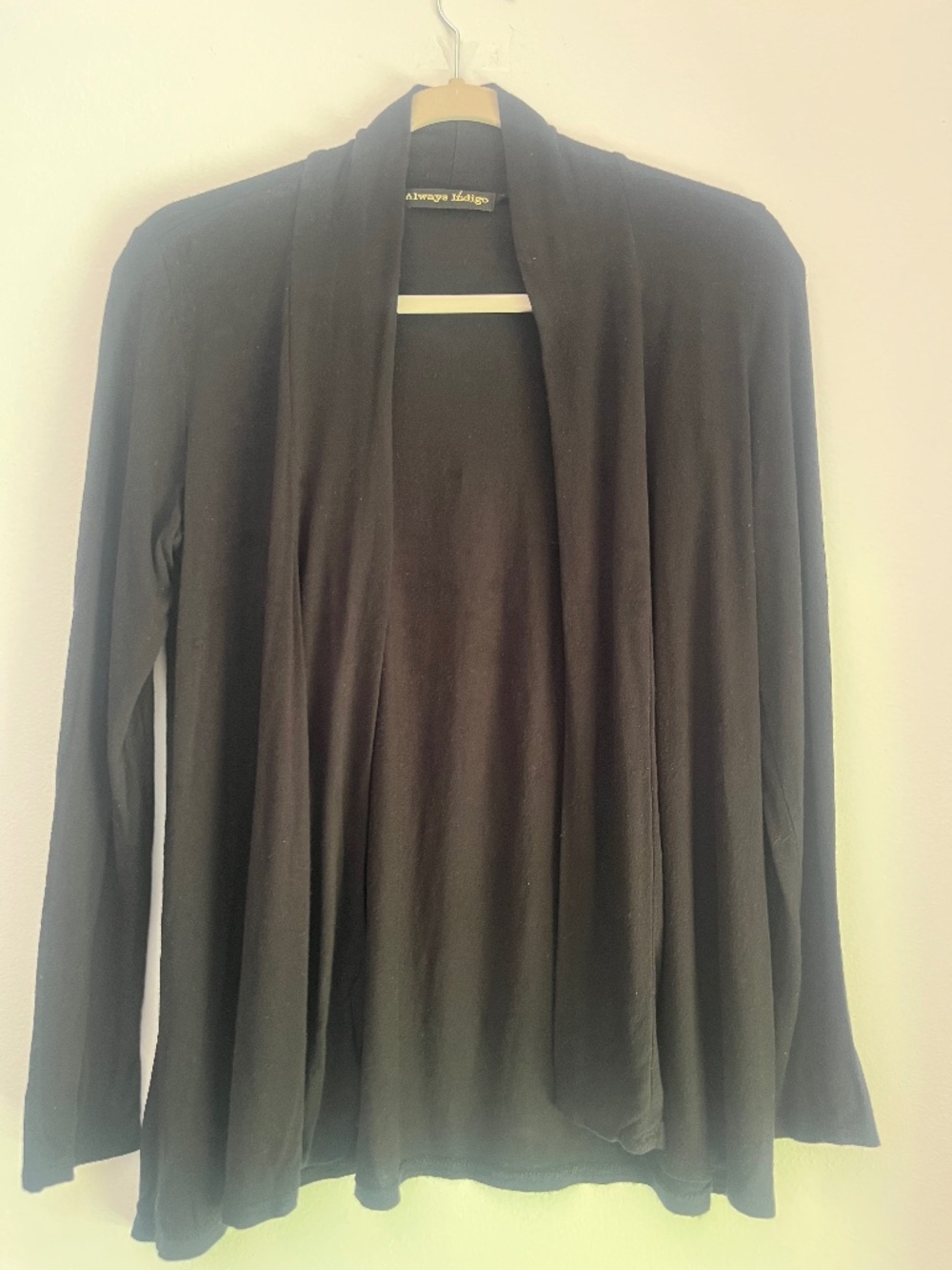 Soft Black Cardigan (S)